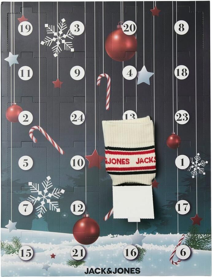 Jack & Jones Vrijetijdssokken JACCHRISTMAS SOCK CALENDAR - Foto 2