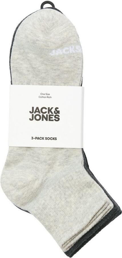 Jack & Jones Vrijetijdssokken JACLUCA SHORT TENNIS SOCKS 3 PACK NOOS (set 3 paar) - Foto 2