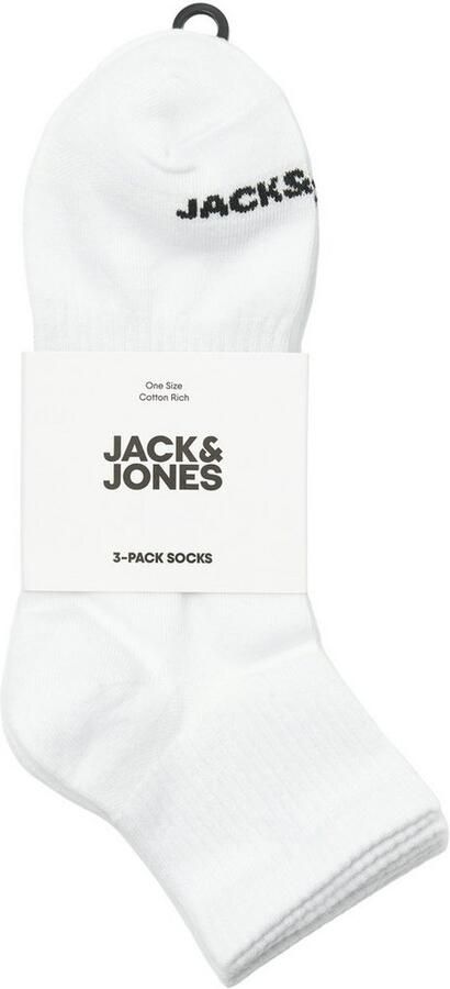 Jack & Jones Vrijetijdssokken JACLUCA SHORT TENNIS SOCKS 3 PACK NOOS (set 3 paar) - Foto 2