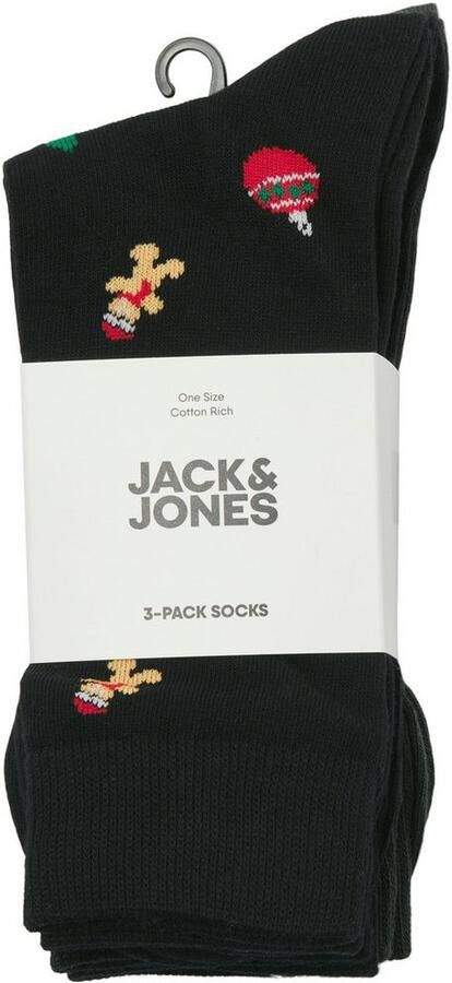 Jack & Jones Vrijetijdssokken JACXMAS REINDEER SOCKS 3 PACK (set 3 paar) - Foto 2