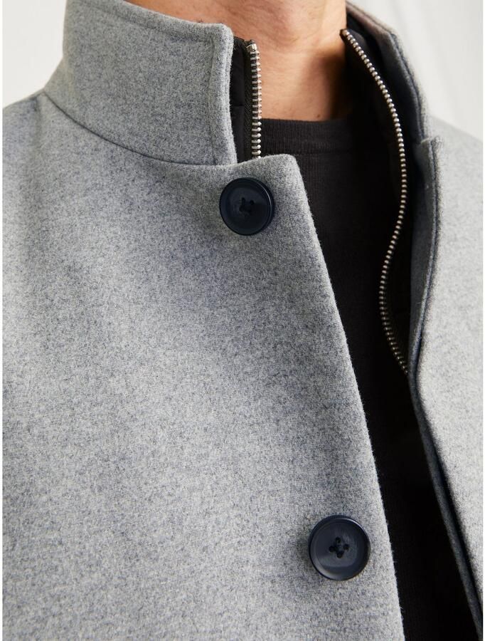 JACK & JONES ESSENTIALS jas JJEHARRISON met wol grijs - Foto 2