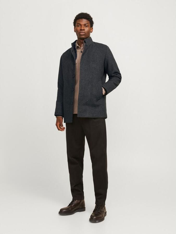 JACK & JONES ESSENTIALS jas JJEHARRISON met wol grijs - Foto 6