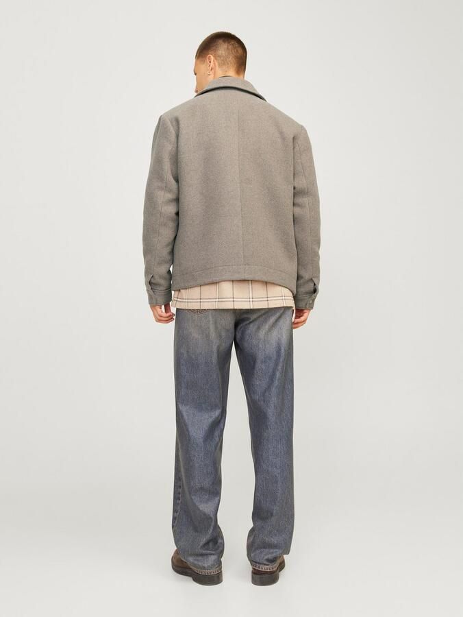 Jack & Jones Premium Regular fit overhemdjack met ritssluiting model 'BLURUSSEL' - Foto 6