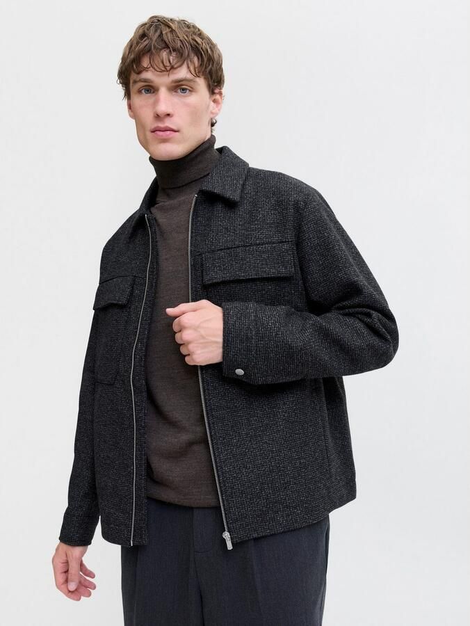 Jack & Jones Premium Overhemdjack met borstzakken model 'RUSSEL' - Foto 3