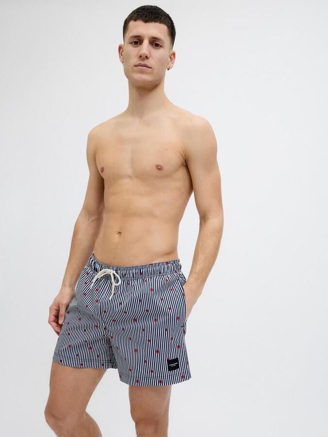 Jack & jones Regular fit korte zwembroek met labelpatch model 'STMAUI' - Foto 3