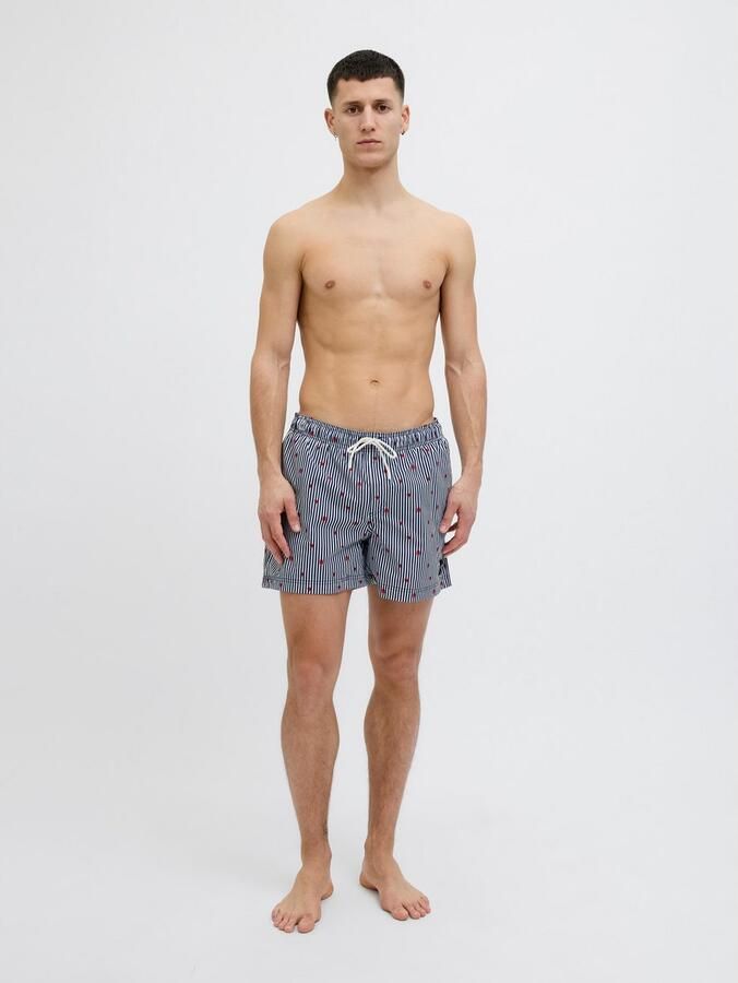 Jack & jones Regular fit korte zwembroek met labelpatch model 'STMAUI' - Foto 4