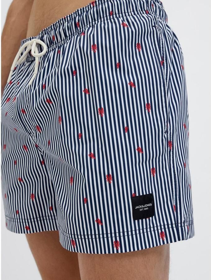 Jack & jones Regular fit korte zwembroek met labelpatch model 'STMAUI' - Foto 2