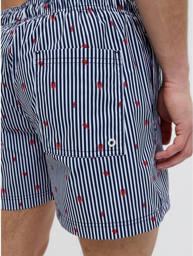 Jack & jones Regular fit korte zwembroek met labelpatch model 'STMAUI'