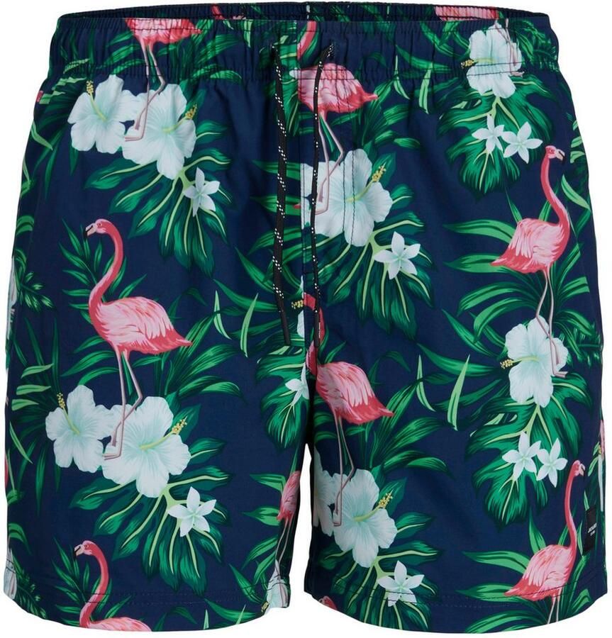 Jack & Jones Zwemshort JPSTMAUI Zwemshort met print en elastische band voor comfort