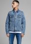 JACK & JONES JEANS INTELLIGENCE spijkerjas JJIALVIN JJJACKET light denim - Thumbnail 3