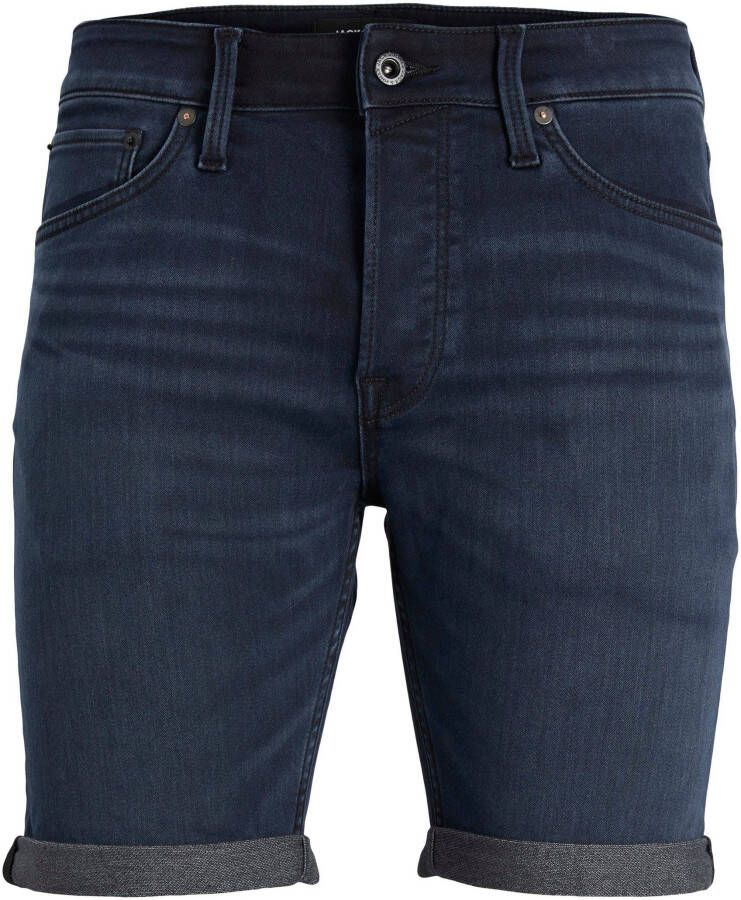 JACK & JONES JEANS INTELLIGENCE regular fit short JJIRICK JJICON blue denim
