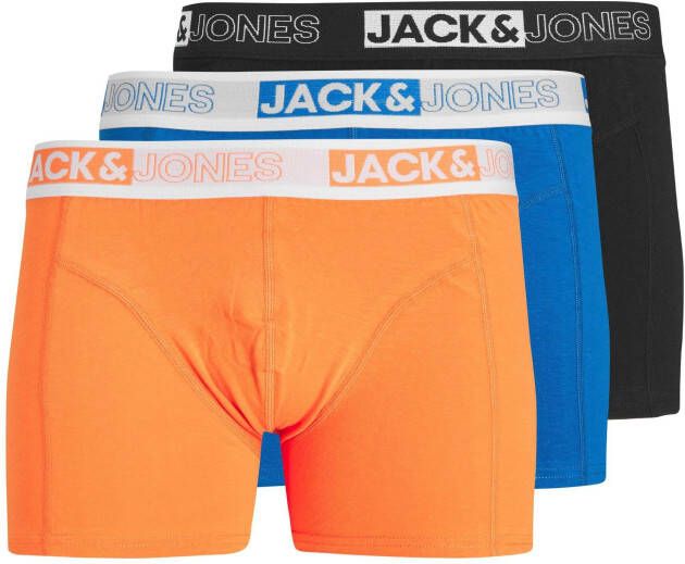 Jack & Jones Junior Boxershort JACYAKU TRUNKS 3 PACK JNR (set 3 stuks)