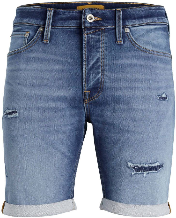 Jack & jones Korte regular fit jeans in 5-pocketmodel model 'RICK'