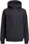 Jack & jones JUNIOR softshell jas JJEBASIC SOFTSHELL zwart Effen 128 - Thumbnail 3