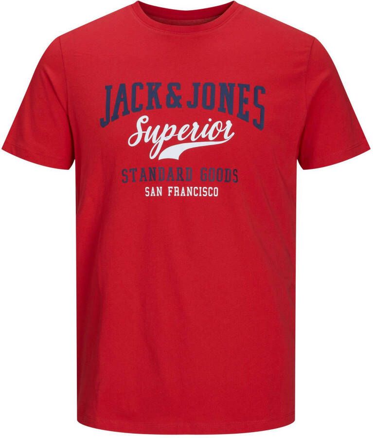 Jack & jones T-shirt Korte Mouw Jack & Jones JJELOGO TEE SS O-NECK