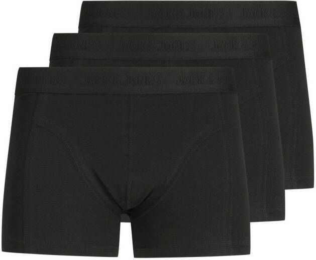 Jack & Jones PlusSize Boxershort JACWAISTBAND TRUNKS 3 PACK NOOS PLS (Set van 3)
