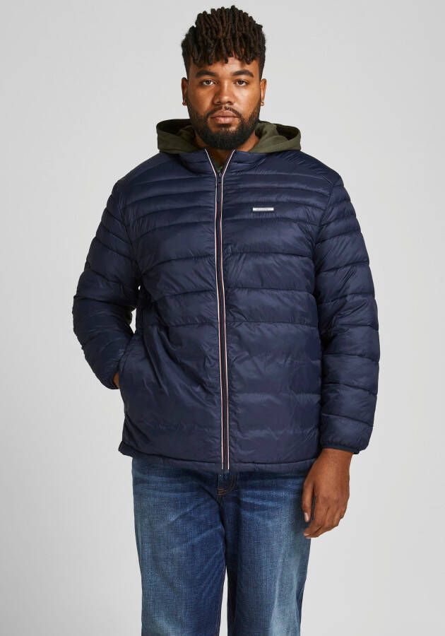 Jack & Jones PlusSize Gewatteerde jas ACE PUFFER COLLAR T m maat 6XL