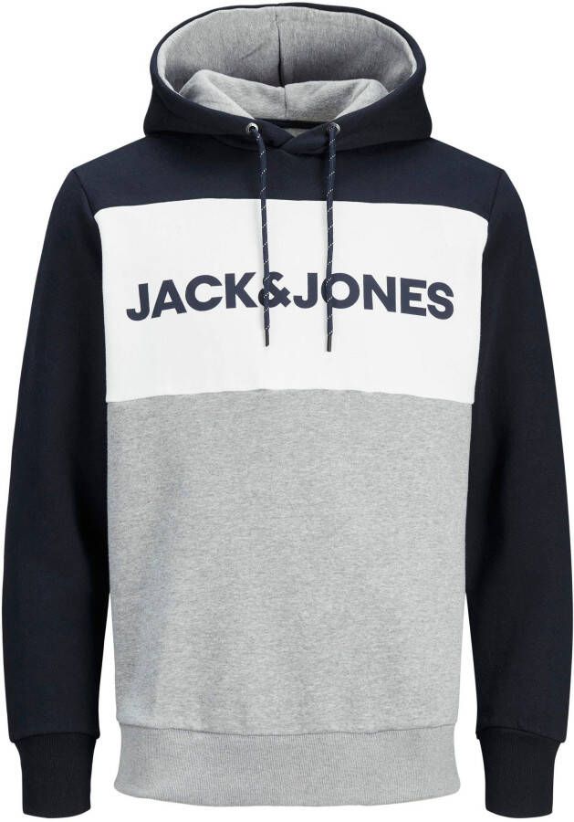 Jack & Jones PlusSize Hoodie LOGO BLOCKING SWEAT HOOD