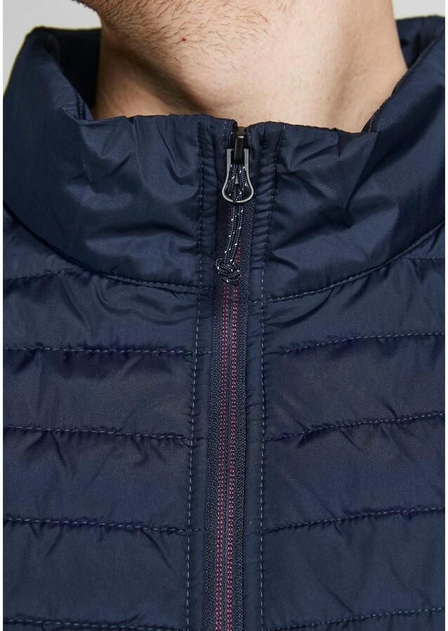 Jack & Jones PlusSize Bodywarmer MULTI met opstaande kraag en normale vorm effen modieus regular fit polyester opstaande kraag