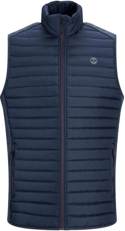 Jack & Jones PlusSize Bodywarmer MULTI met opstaande kraag en normale vorm effen modieus regular fit polyester opstaande kraag - Foto 6