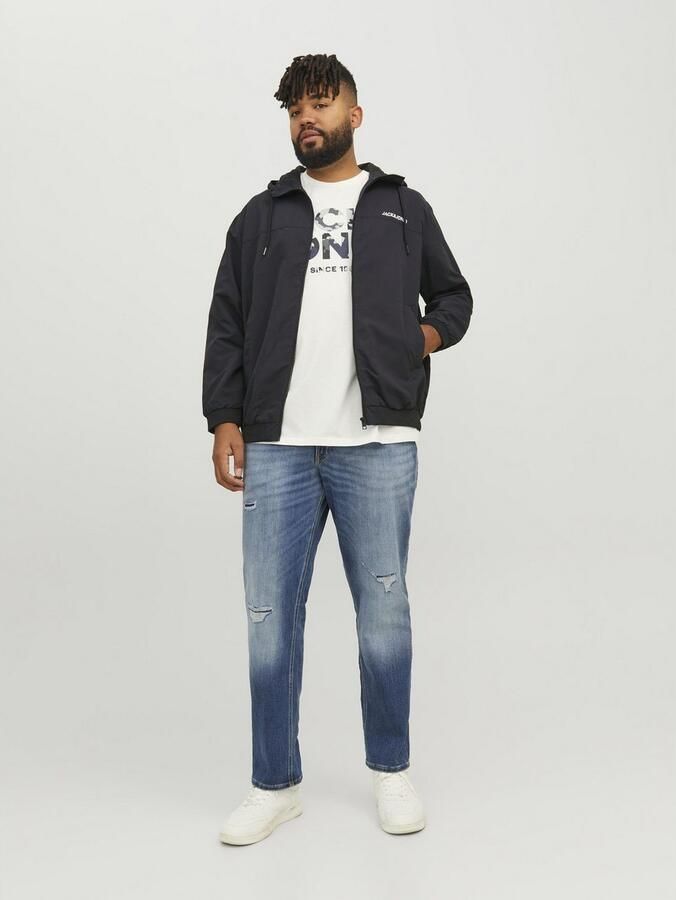 Jack & Jones PlusSize Bomberjack JJERUSH HOOD BOMBER NOOS PLS - Foto 4