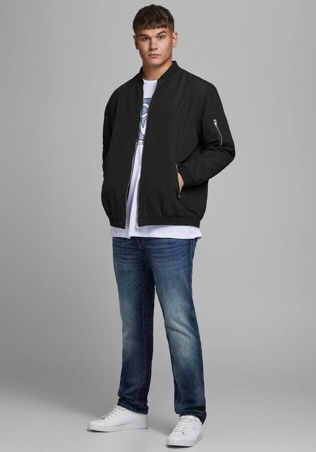 Jack & Jones Plus SIZE bomberjack met opstaande kraag model 'ERUSH' - Foto 6