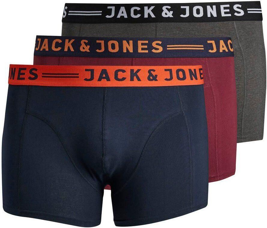 Jack & Jones PlusSize Boxershort JACLICHFIELD TRUNKS NOOS 3 PACK PLS (set 3 stuks) - Foto 3