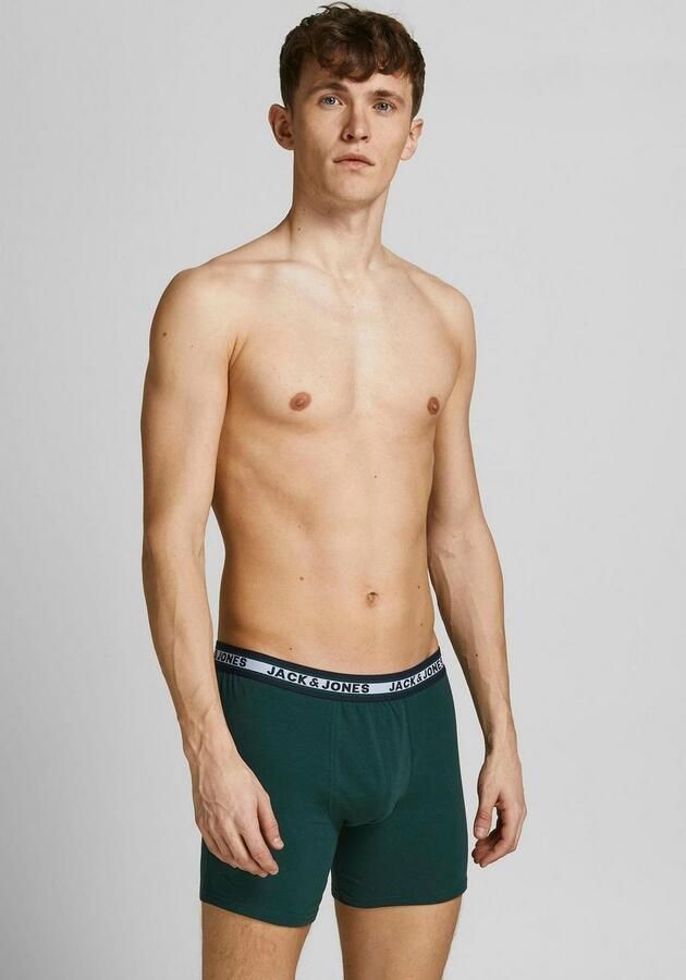 Jack & Jones PlusSize Boxershort JACOLIVER met elastische band en stretch (set 5 stuks) - Foto 3