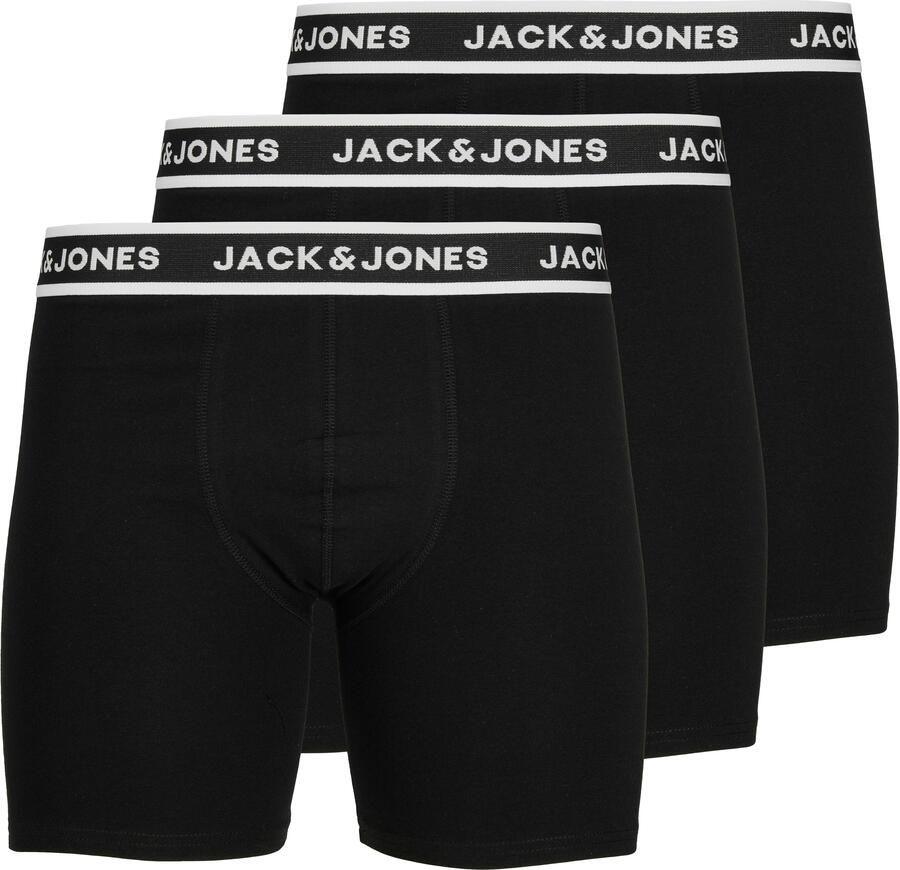 Jack & Jones PlusSize Boxershort JACSOLID BOXER BRIEFS 3 PACK PLS NOOS (set 3 stuks) - Foto 4