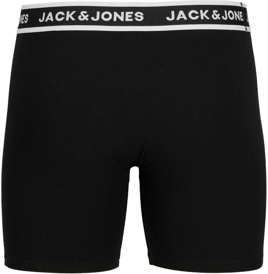 Jack & Jones PlusSize Boxershort JACSOLID BOXER BRIEFS 3 PACK PLS NOOS (set 3 stuks)