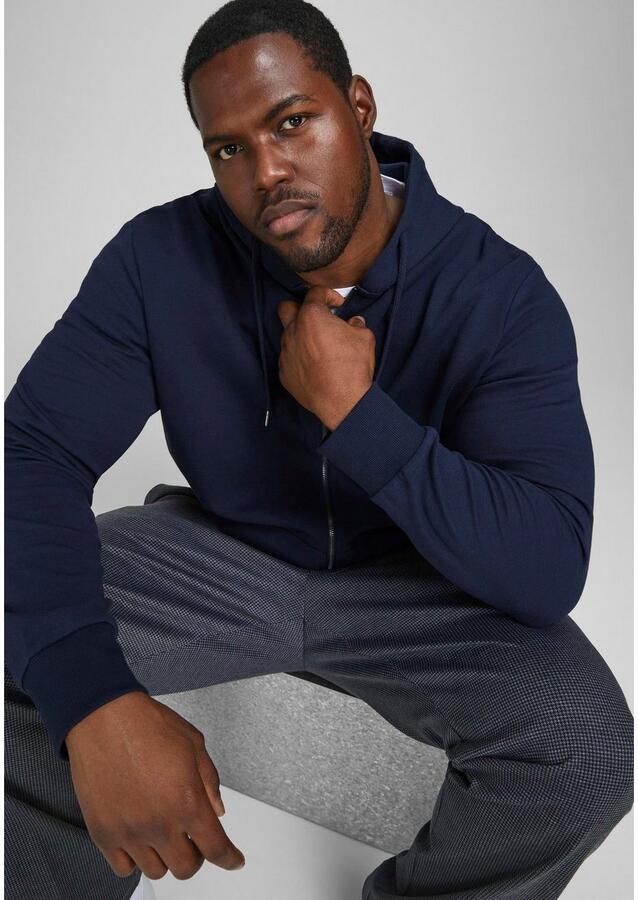 Jack & Jones PlusSize Capuchonsweatvest BASIC SWEAT ZIP HOOD t m - Foto 3