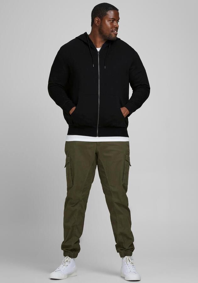 Jack & Jones PlusSize Capuchonsweatvest BASIC SWEAT ZIP HOOD - Foto 7