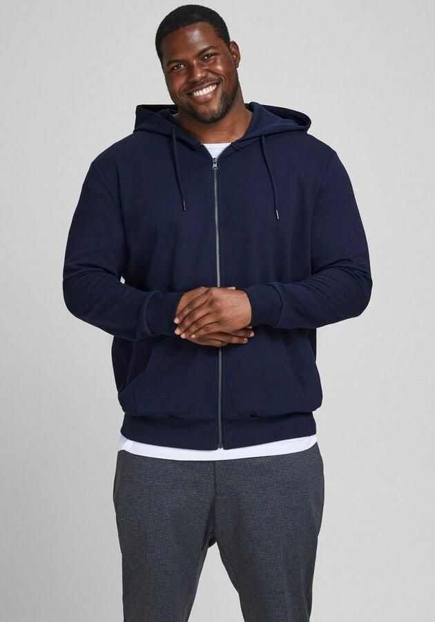 Jack & Jones PlusSize Capuchonsweatvest BASIC SWEAT ZIP HOOD t m - Foto 7