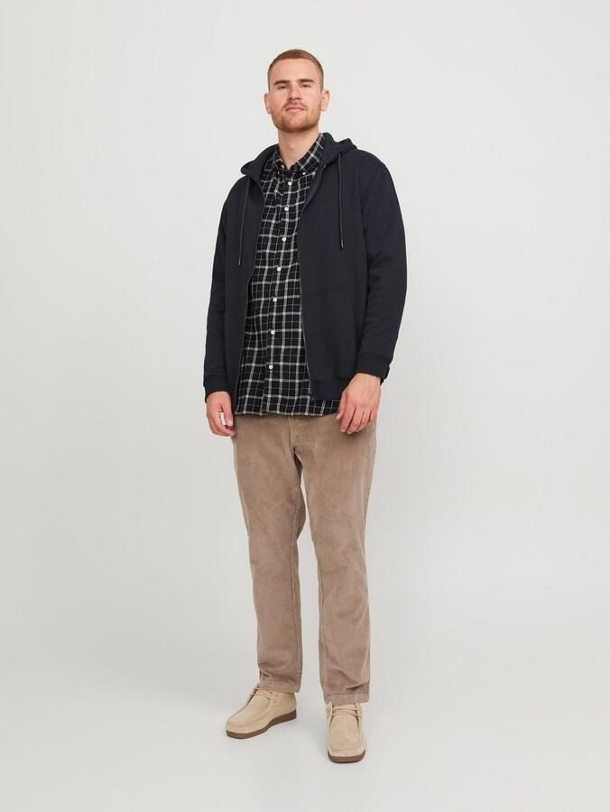 Jack & Jones PlusSize Capuchonsweatvest JJEBRADLEY met capuchon en zachte binnenkant - Foto 5