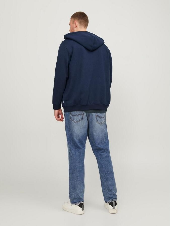 Jack & Jones PlusSize Capuchonsweatvest JJEBRADLEY met capuchon en zachte binnenkant - Foto 6