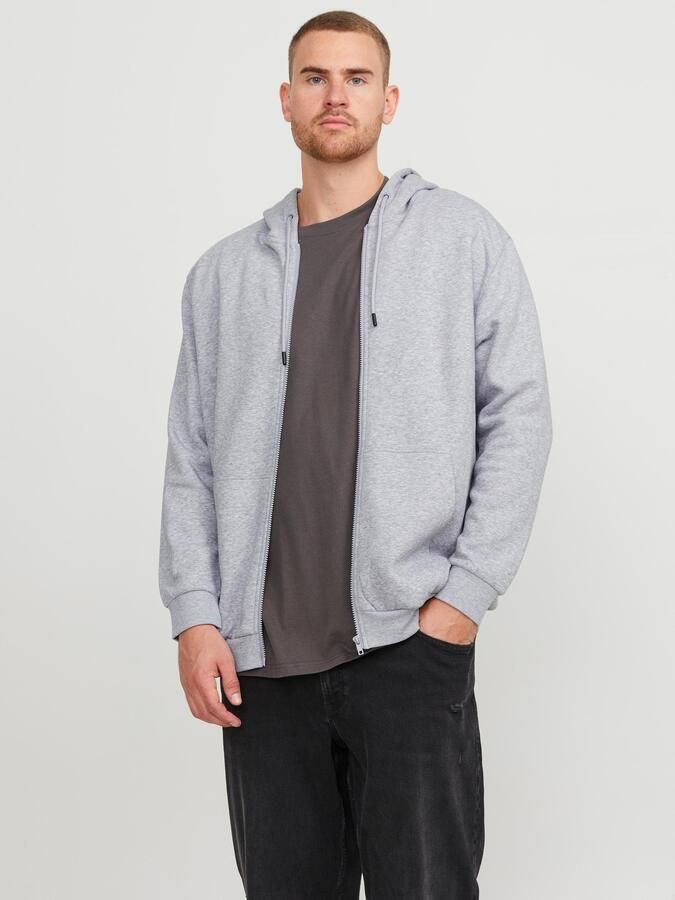 Jack & Jones PlusSize Capuchonsweatvest JJEBRADLEY met capuchon en zachte binnenkant - Foto 10