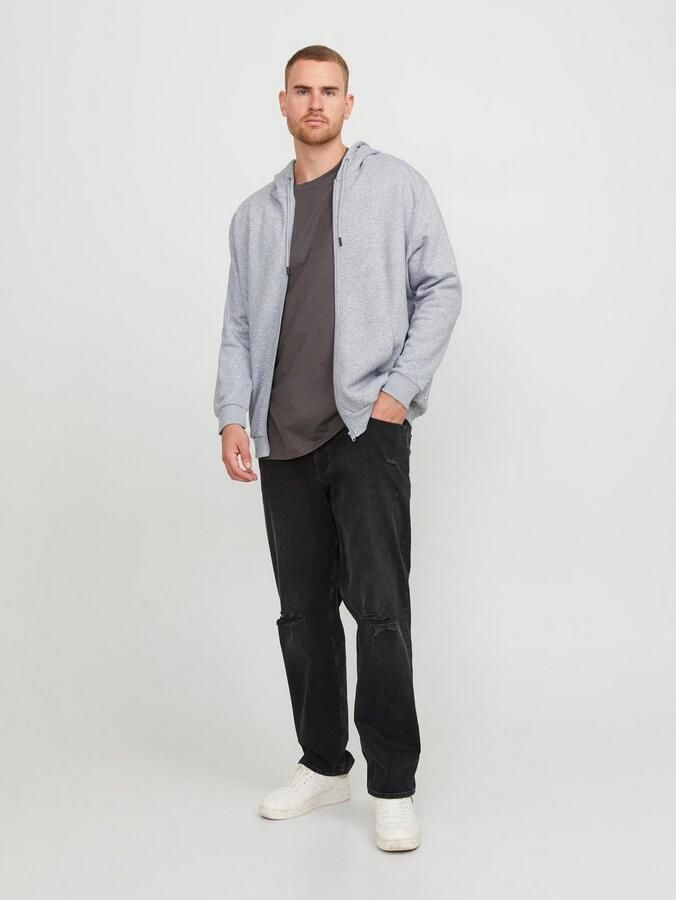 Jack & Jones PlusSize Capuchonsweatvest JJEBRADLEY met capuchon en zachte binnenkant - Foto 6