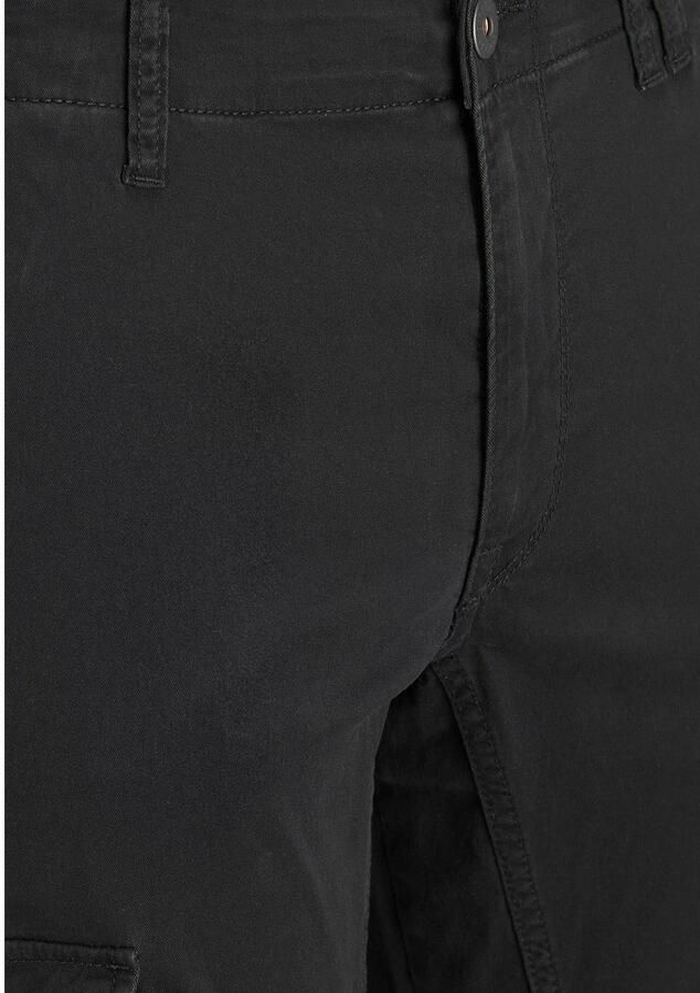 JACK & JONES PLUS SIZE tapered fit broek JPSTPAUL JJFLAKE Plus Size zwart - Foto 4