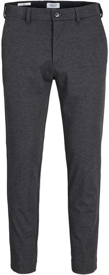JACK & JONES PLUS SIZE gemêleerde slim fit chino JPSTMARCO Plus Size grijs - Foto 6
