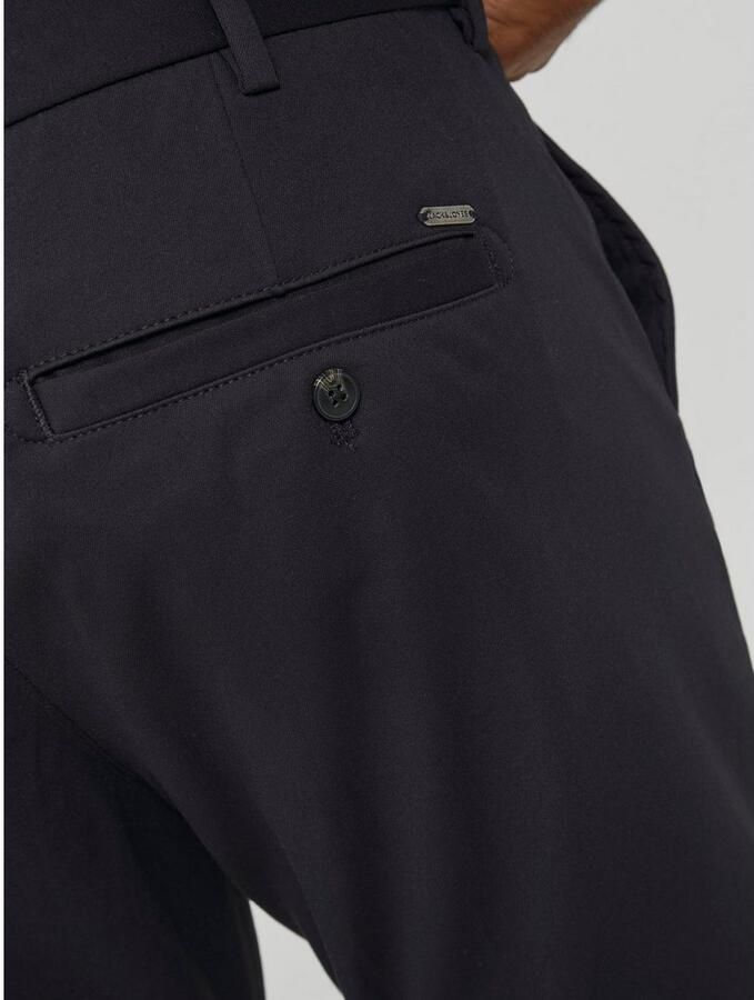 JACK & JONES PLUS SIZE slim fit chino JPSTMARCO Plus Size zwart - Foto 3
