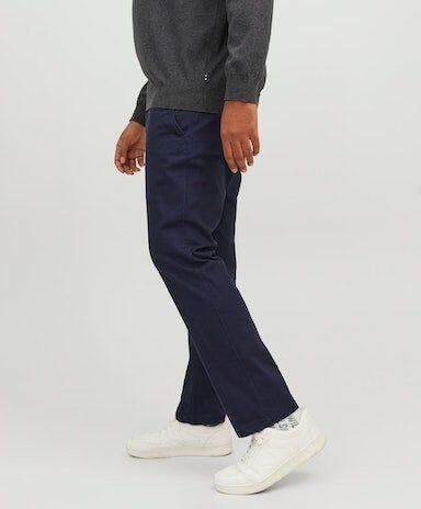 Jack & Jones Plus SIZE stoffen broek met knoop- en ritssluiting model 'MARCO' - Foto 9