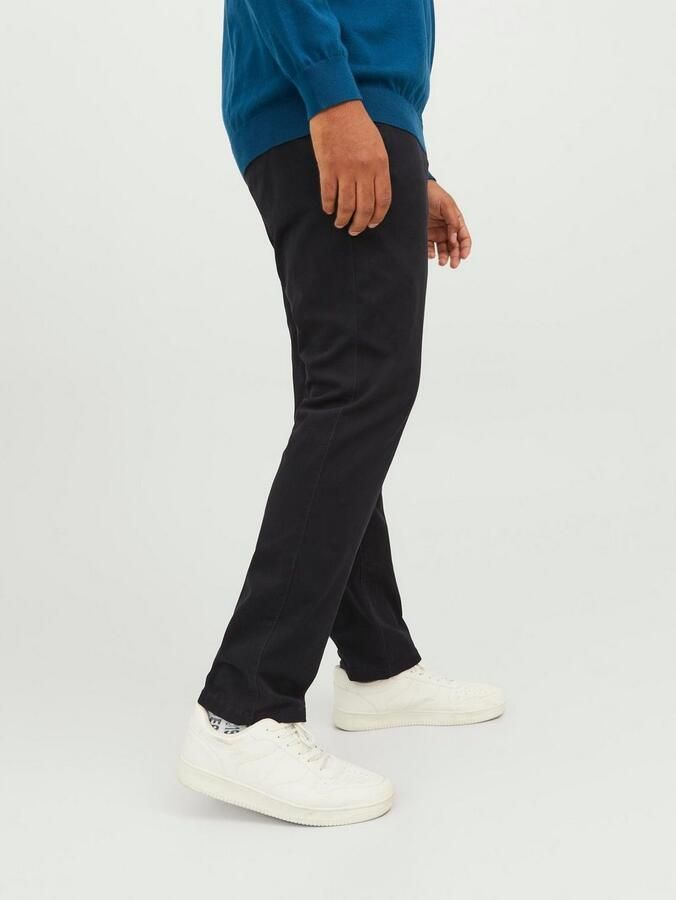 Jack & Jones Plus SIZE stoffen broek met knoop- en ritssluiting model 'MARCO' - Foto 6