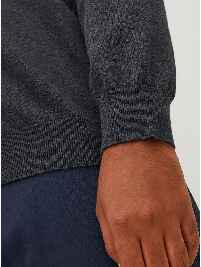 Jack & Jones PlusSize Gebreide trui JJEBASIC KNIT CREW NECK NOOS PLS - Foto 3