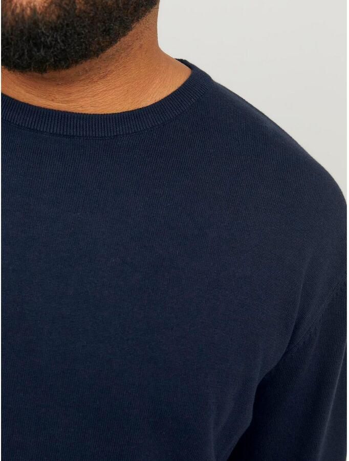 Jack & Jones PlusSize Gebreide trui JJEBASIC KNIT CREW NECK NOOS PLS - Foto 3