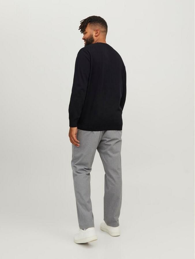 Jack & Jones PlusSize Gebreide trui JJEBASIC KNIT CREW NECK NOOS PLS - Foto 6