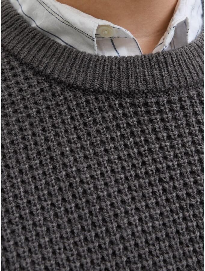 Jack & Jones PlusSize Gebreide trui JJGLOBAL KNIT CREW NECK PLS