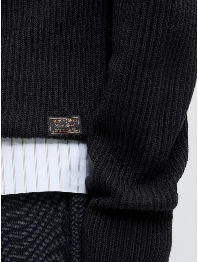 Jack & Jones Trui met ronde hals JJPANNEL KNIT CREW NECK AW25 - Foto 2