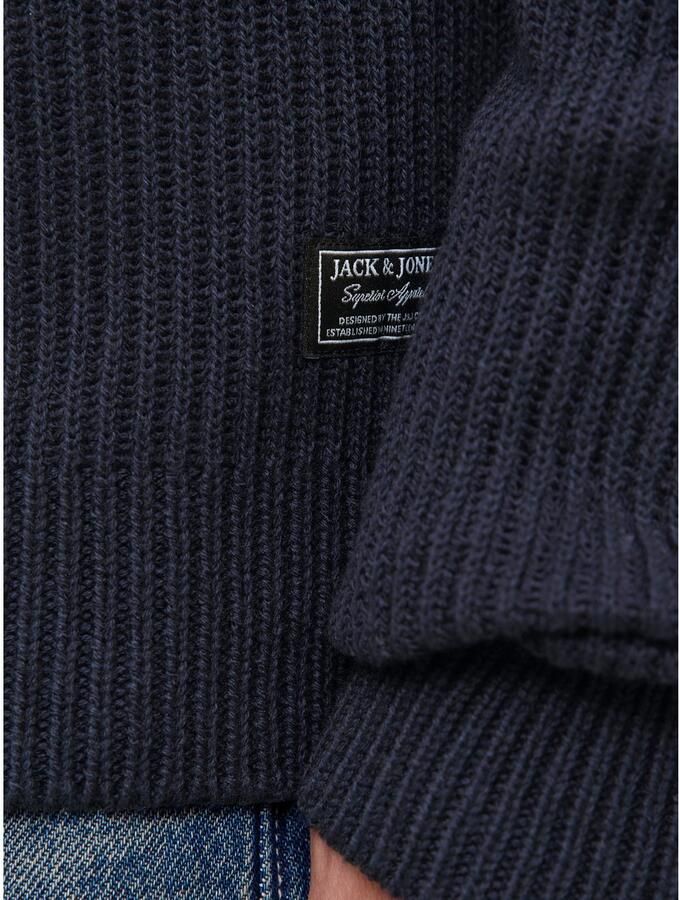 Jack & Jones Trui met ronde hals JJPANNEL KNIT CREW NECK AW25 - Foto 2