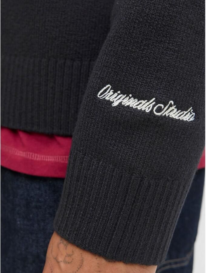 Jack & jones Gebreide pullover met labelstitching model 'NORREBRO' - Foto 2