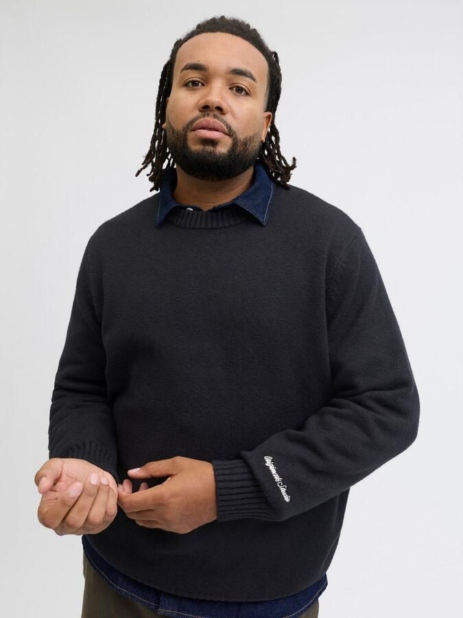 Jack & Jones PlusSize Gebreide trui JORNORREBRO KNIT CREW NECK PLS - Foto 7